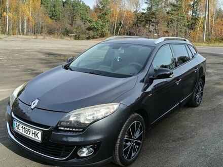 Серый Рено Меган, объемом двигателя 1.5 л и пробегом 263 тыс. км за 8600 $, фото 1 на Automoto.ua