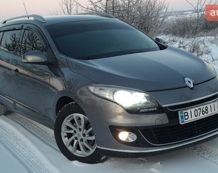 Сірий Рено Меган, об'ємом двигуна 1.46 л та пробігом 256 тис. км за 7100 $, фото 1 на Automoto.ua