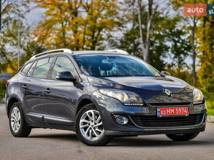 Серый Рено Меган, объемом двигателя 1.5 л и пробегом 190 тыс. км за 8900 $, фото 1 на Automoto.ua