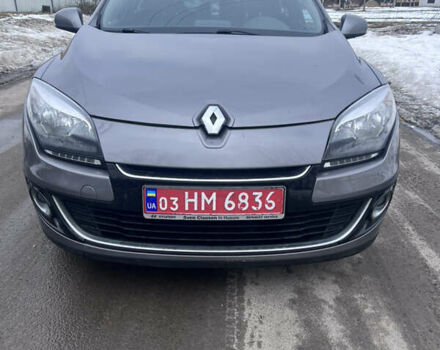 Серый Рено Меган, объемом двигателя 1.6 л и пробегом 250 тыс. км за 8750 $, фото 1 на Automoto.ua