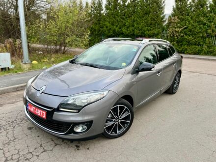 Серый Рено Меган, объемом двигателя 1.5 л и пробегом 224 тыс. км за 8300 $, фото 1 на Automoto.ua