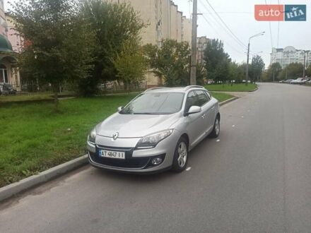 Серый Рено Меган, объемом двигателя 1.5 л и пробегом 250 тыс. км за 7300 $, фото 1 на Automoto.ua