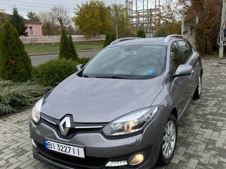 Серый Рено Меган, объемом двигателя 1.46 л и пробегом 183 тыс. км за 9300 $, фото 1 на Automoto.ua