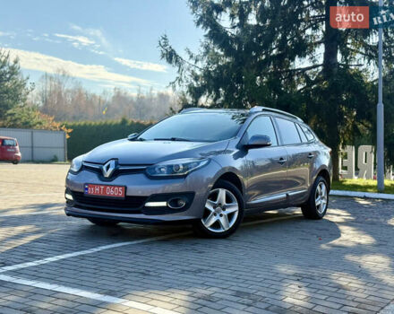 Серый Рено Меган, объемом двигателя 1.5 л и пробегом 243 тыс. км за 7999 $, фото 1 на Automoto.ua