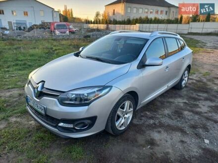 Рено Меган 2014 у Мурованых Куриловцах на Automoto.ua Сірий Рено Меган, об'ємом двигуна 1.46 л та пробігом 205 тис. км за 8200 $, фото 1 на Automoto.ua