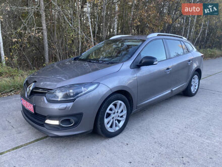 Серый Рено Меган, объемом двигателя 1.5 л и пробегом 232 тыс. км за 8400 $, фото 1 на Automoto.ua