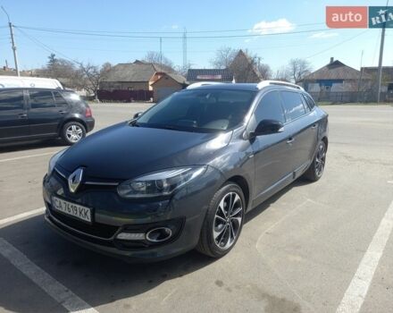 Серый Рено Меган, объемом двигателя 1.6 л и пробегом 223 тыс. км за 10300 $, фото 1 на Automoto.ua