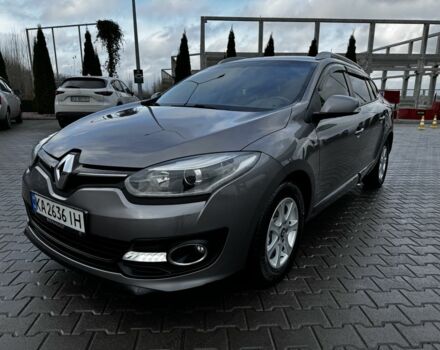 Серый Рено Меган, объемом двигателя 1.5 л и пробегом 320 тыс. км за 7600 $, фото 1 на Automoto.ua