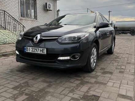 Сірий Рено Меган, об'ємом двигуна 1.46 л та пробігом 155 тис. км за 10800 $, фото 1 на Automoto.ua