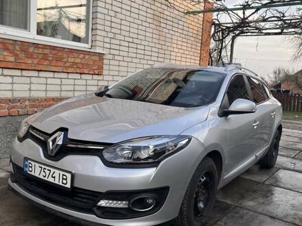 Рено Меган 2014 в Кобеляках на Automoto.ua Серый Рено Меган, объемом двигателя 1.6 л и пробегом 173 тыс. км за 9500 $, фото 1 на Automoto.ua