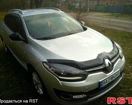 Серый Рено Меган, объемом двигателя 1.6 л и пробегом 288 тыс. км за 7900 $, фото 1 на Automoto.ua