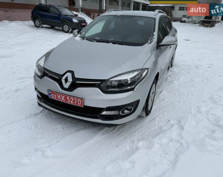 Серый Рено Меган, объемом двигателя 1.5 л и пробегом 177 тыс. км за 8650 $, фото 1 на Automoto.ua