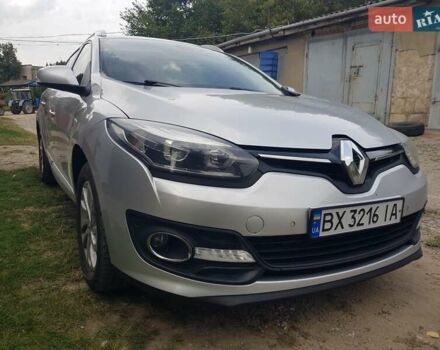 Серый Рено Меган, объемом двигателя 1.46 л и пробегом 229 тыс. км за 9600 $, фото 1 на Automoto.ua