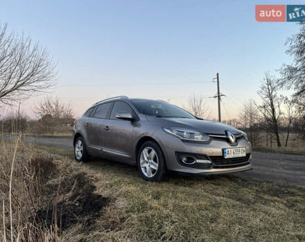Сірий Рено Меган, об'ємом двигуна 1.46 л та пробігом 217 тис. км за 9600 $, фото 1 на Automoto.ua