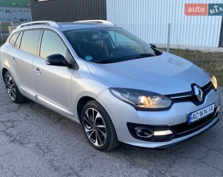 Серый Рено Меган, объемом двигателя 1.6 л и пробегом 217 тыс. км за 9850 $, фото 1 на Automoto.ua