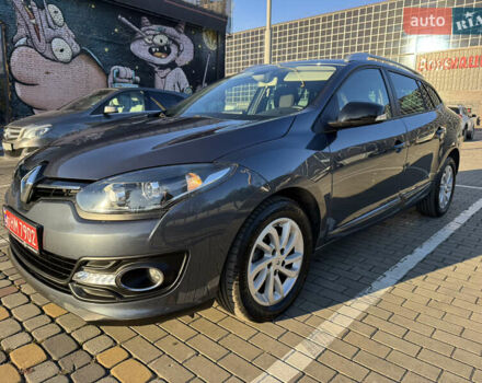 Серый Рено Меган, объемом двигателя 1.6 л и пробегом 191 тыс. км за 10850 $, фото 1 на Automoto.ua