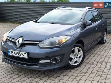 Рено Меган 2015 у Ирпене на Automoto.ua Сірий Рено Меган, об'ємом двигуна 1.5 л та пробігом 237 тис. км за 9400 $, фото 1 на Automoto.ua
