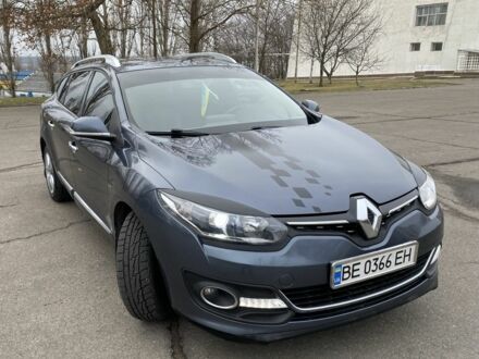 Серый Рено Меган, объемом двигателя 1.5 л и пробегом 219 тыс. км за 9500 $, фото 1 на Automoto.ua