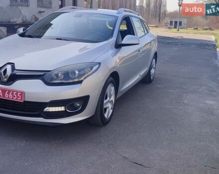 Серый Рено Меган, объемом двигателя 1.5 л и пробегом 230 тыс. км за 8990 $, фото 1 на Automoto.ua