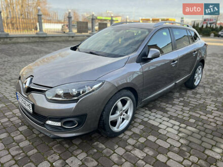 Серый Рено Меган, объемом двигателя 1.5 л и пробегом 92 тыс. км за 8950 $, фото 1 на Automoto.ua