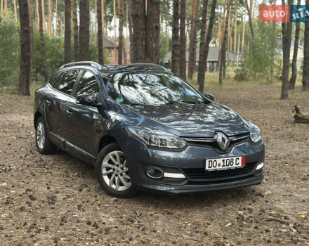 Сірий Рено Меган, об'ємом двигуна 1.5 л та пробігом 197 тис. км за 9650 $, фото 1 на Automoto.ua