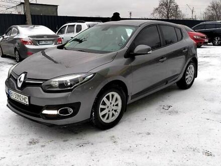 Серый Рено Меган, объемом двигателя 1.5 л и пробегом 192 тыс. км за 10200 $, фото 1 на Automoto.ua