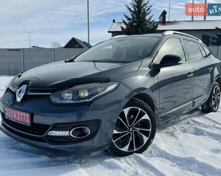 Серый Рено Меган, объемом двигателя 1.6 л и пробегом 198 тыс. км за 9850 $, фото 1 на Automoto.ua