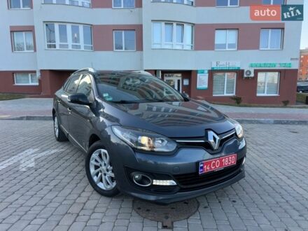 Серый Рено Меган, объемом двигателя 1.5 л и пробегом 176 тыс. км за 9599 $, фото 1 на Automoto.ua