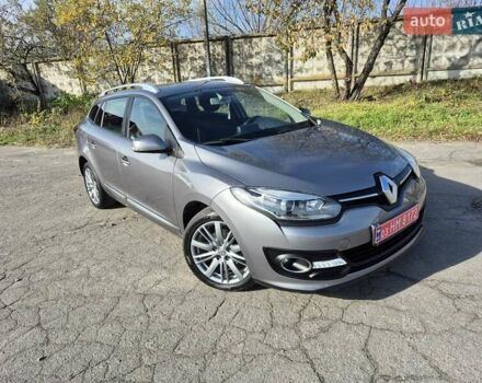 Серый Рено Меган, объемом двигателя 1.5 л и пробегом 182 тыс. км за 8900 $, фото 1 на Automoto.ua