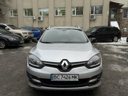 Серый Рено Меган, объемом двигателя 1.46 л и пробегом 215 тыс. км за 8500 $, фото 1 на Automoto.ua