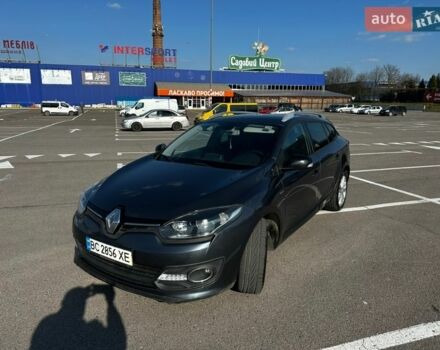 Серый Рено Меган, объемом двигателя 1.6 л и пробегом 160 тыс. км за 8500 $, фото 1 на Automoto.ua