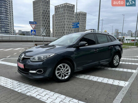 Рено Меган 2016 у Києві на Automoto.ua Сірий Рено Меган, об'ємом двигуна 1.5 л та пробігом 186 тис. км за 10750 $, фото 1 на Automoto.ua