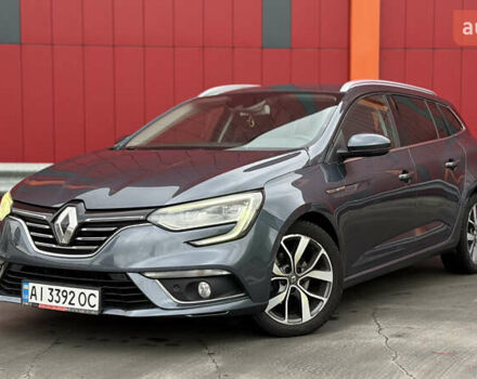 Серый Рено Меган, объемом двигателя 1.46 л и пробегом 210 тыс. км за 13500 $, фото 1 на Automoto.ua