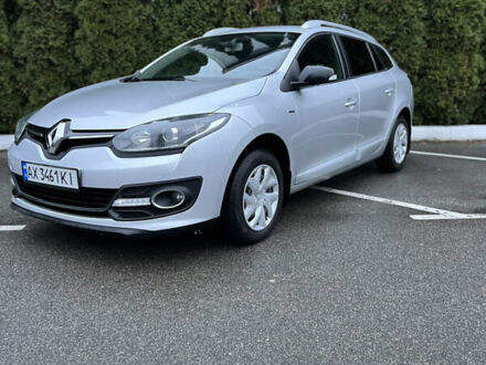 Серый Рено Меган, объемом двигателя 1.5 л и пробегом 162 тыс. км за 10500 $, фото 1 на Automoto.ua