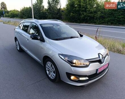 Серый Рено Меган, объемом двигателя 1.5 л и пробегом 160 тыс. км за 10500 $, фото 1 на Automoto.ua