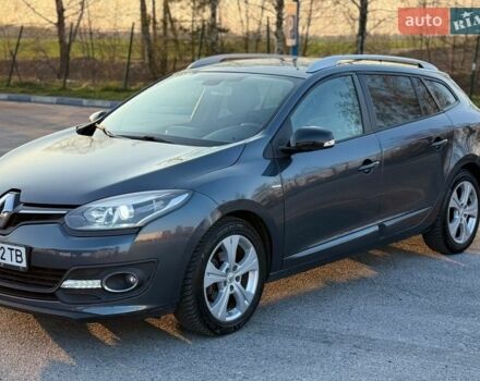 Серый Рено Меган, объемом двигателя 1.46 л и пробегом 124 тыс. км за 10999 $, фото 1 на Automoto.ua