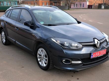 Рено Меган 2016 у Києві на Automoto.ua Сірий Рено Меган, об'ємом двигуна 1.5 л та пробігом 185 тис. км за 10750 $, фото 1 на Automoto.ua
