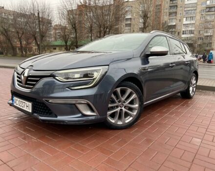 Серый Рено Меган, объемом двигателя 1.5 л и пробегом 203 тыс. км за 14800 $, фото 1 на Automoto.ua