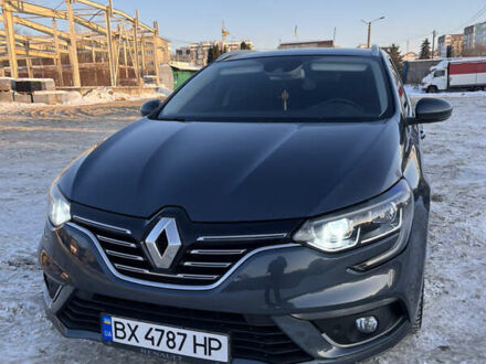 Серый Рено Меган, объемом двигателя 1.5 л и пробегом 224 тыс. км за 11900 $, фото 1 на Automoto.ua