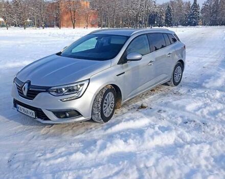 Серый Рено Меган, объемом двигателя 1.5 л и пробегом 200 тыс. км за 11200 $, фото 1 на Automoto.ua