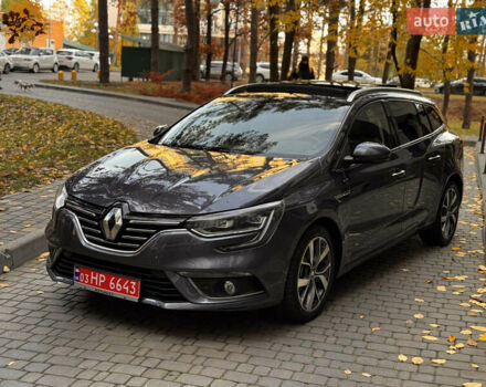 Серый Рено Меган, объемом двигателя 1.5 л и пробегом 183 тыс. км за 14200 $, фото 1 на Automoto.ua
