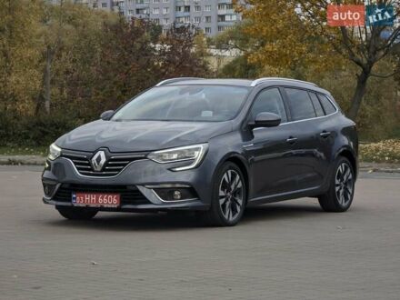 Рено Меган 2019 у Києві на Automoto.ua Сірий Рено Меган, об'ємом двигуна 1.46 л та пробігом 159 тис. км за 16300 $, фото 1 на Automoto.ua