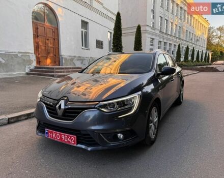 Серый Рено Меган, объемом двигателя 1.5 л и пробегом 206 тыс. км за 12990 $, фото 1 на Automoto.ua