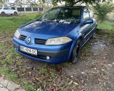 Синий Рено Меган, объемом двигателя 1.9 л и пробегом 354 тыс. км за 1500 $, фото 2 на Automoto.ua