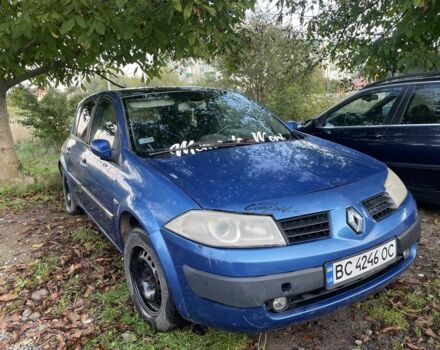 Синий Рено Меган, объемом двигателя 1.9 л и пробегом 354 тыс. км за 1500 $, фото 1 на Automoto.ua