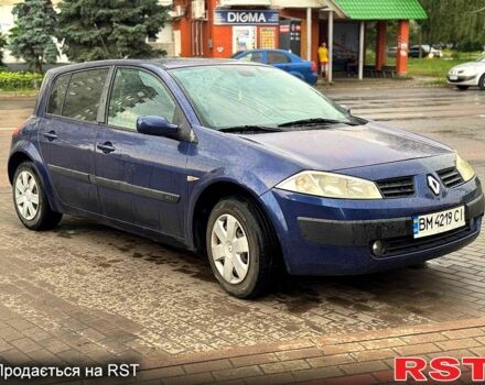 Синий Рено Меган, объемом двигателя 1.5 л и пробегом 200 тыс. км за 3200 $, фото 1 на Automoto.ua