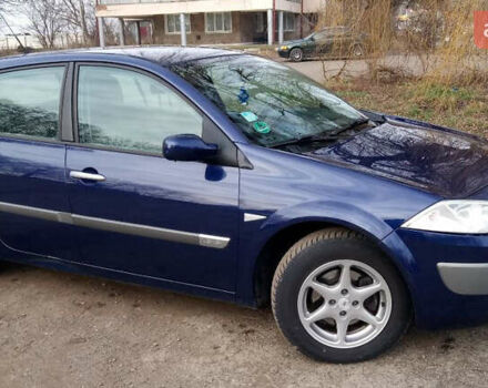 Синий Рено Меган, объемом двигателя 1.6 л и пробегом 181 тыс. км за 3750 $, фото 7 на Automoto.ua