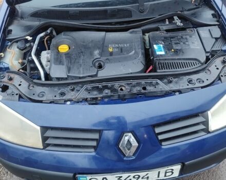 Синий Рено Меган, объемом двигателя 1.5 л и пробегом 200 тыс. км за 1500 $, фото 5 на Automoto.ua