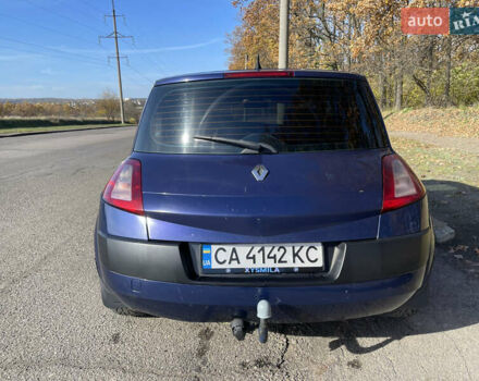 Синий Рено Меган, объемом двигателя 1.5 л и пробегом 314 тыс. км за 5000 $, фото 8 на Automoto.ua