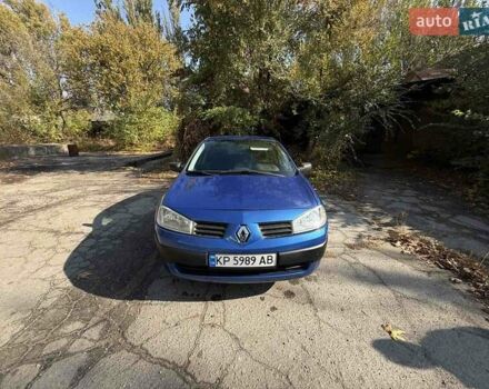 Синий Рено Меган, объемом двигателя 1.6 л и пробегом 171 тыс. км за 3700 $, фото 12 на Automoto.ua